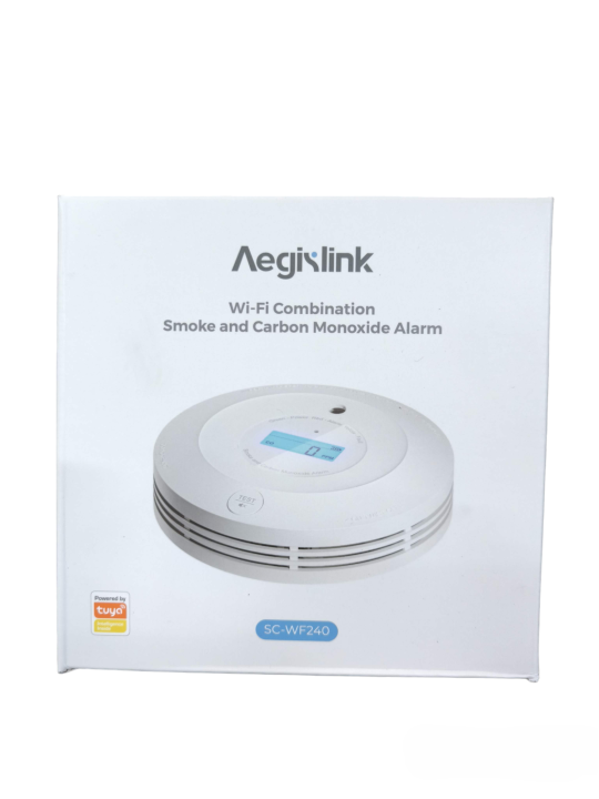 Smoke Alarm with Carbon Monoxide and Wifi Combination Battery Included