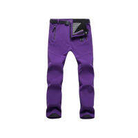 Boy Cold Winter Thermal Warming Trousers With Pockets Thickened Warm Waterproof Pants Accessory For Climbing Hiking