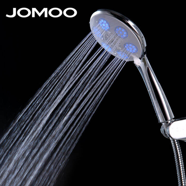 JOMOO LED Color Changing Rain Shower Head Set S120013 Lazada Singapore
