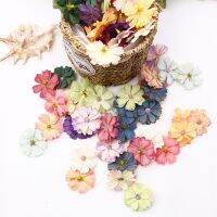 【cw】 2020new 50pcsFlower4.5cmSilk ArtificialDecorationWeddingDecorationWreath Headdress