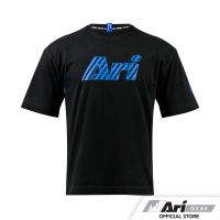 ARI MIDNIGHT WINTER OVERSIZE TEE - BLACK/BLUE/WHITE เสื้อยิดโอเวอร์ไซส์ อาริ มิทไนท์ สีดำ