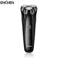 ZZOOI ENCHEN Warrior Electric Shaver For Men Rechargeable Cordless 3D Rotary Electric Razor Pop-up Beard Trimmer Face Shaving Machine