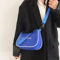Korean Ins Hot Sell Crossbody Bags For Women Klein Blue Fashion Small Nylon Bag Casual Shoulder Bag Handbags Women Purses Bolso