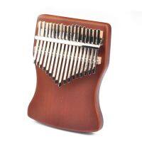 เปียโน Kalimba Thumb 17คีย์แบบพกพา Mbira Finger เปียโนของขวัญสำหรับเด็กผู้เริ่มต้น