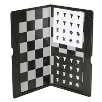 Pocket Mini Size Chess Set Board Magnetic Portable Checkers Set Traveler Plane Easy To Carry Board party Family Game L347