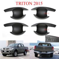 เบ้ารองมือเปิดประตู สีดำด้าน 4 ประตู MITSUBISHI TRITON 2015-2020 สีดำ ดำด้าน ดำ ด้าน เบ้ามือจับประตู ถ้วยมือเปิด มิตซูบิชิ ไทรทัน ไทรทัน ไททัน 15-20