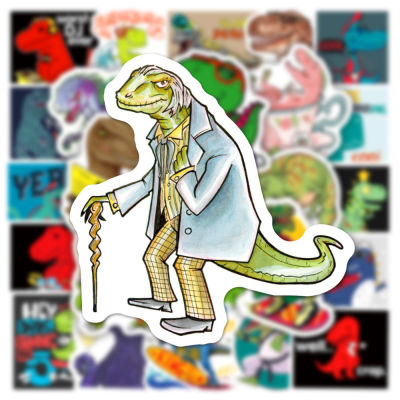 103050PCS Dinosaur Animal Stickers Boys Toys Jurassic Anime Cool Funny Waterproof Sticker for Cups Skateboard Laptop Fridge