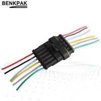 6P Car Auto 6 Pin Way Sealed Waterproof Electrical Wire Connector Plug Set Connectors Electrical Connectors