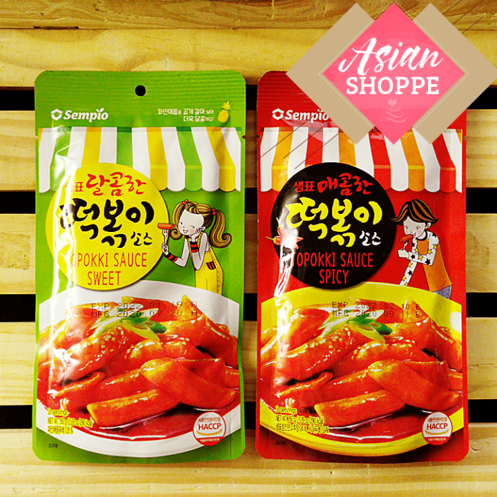 tteokbokki rice cake sauce ( Sweet, Spicy ) 150g Lazada PH