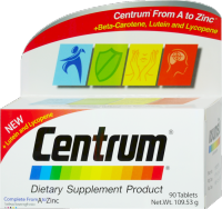 Centrum Dietary A to Zinc 90เม็ด เซนทรัม อาหารเสริม บำรุงร่างกาย