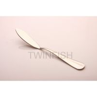 ส่งฟรี มีดเนย มีดทาเนย Butter Knife 6 ชิ้น ผลิตจากสเตนเลส ยาว 15.5ซม. #Twin Fish รหัส 87