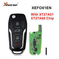 Xhorse XEFO01EN ซูเปอร์กุญแจรีโมทสำหรับฟอร์ดพลิก4ปุ่มในตัวซูเปอร์ชิปเวอร์ชั่นภาษาอังกฤษ