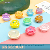 ?【Lowest price】TANG 2pcs Creative LOVELY Luminous Resin เครื่องประดับสุนัข Kawaii ตกแต่งเครื่องประดับการ์ตูน