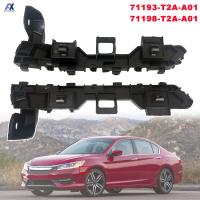 สำหรับ Honda Accord 2013-2017รถด้านหน้ากันชน Retainer วงเล็บ Spacer ซ้ายขวาคู่ด้านข้าง Beam Mount สนับสนุน71193 71198-T2A-A01