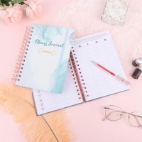 [Hagoya Stationery Stor] Fitness Journal Workout Planners With Diet Amp;