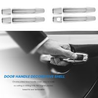 For Citroen C4 C4 Picasso C6 Peugeot 207 308 407 Chrome Door Handle Cover Trim