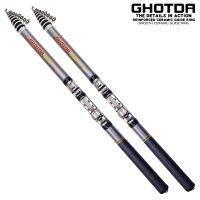 Carbon Soft Telescopic Fishing Rod Cast 1.5-3.0 Meters Wound