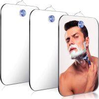 1pcs Acrylic Mirror With Wall Suction Shower Mirror For Man Shaving Women Makeup Portable Travel Bathroom Accessories Mirrors