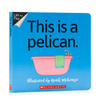 No way series: no way! This is a pelican cardboard flip book childrens English Enlightenment picture book parent-child reading scholastic Music Publishing