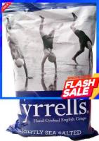 Tyrrells Lightly Sea Salted Chips 150g