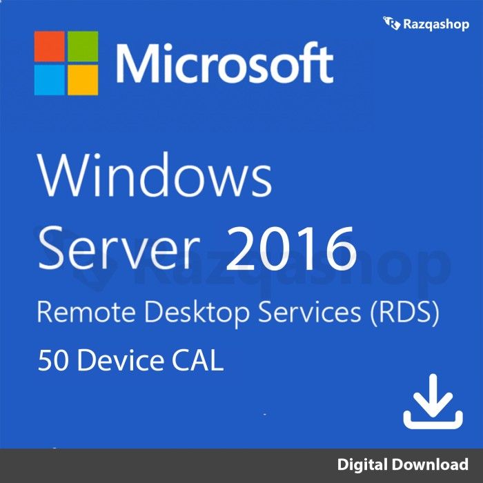 Windows Server 2016 Remote Desktop Services - 50 User CAL ESD | Lazada ...