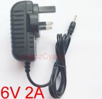 UK plug DC 6V 2A Switching Power Supply cord Adaptor 2000mA DC 3.5mm x 1.35mm US EU UK selectable plugs