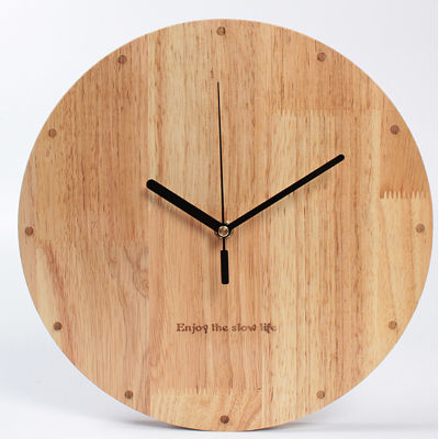 [In stock] นาฬิกาแขวนล็อกเรียบง่ายสไตล์นอร์ดิกห้องนั่งเล่นห้องนอนแฟชั่นสร้างสรรค์ทันสมัย ins นาฬิกาที่ใช้ในบ้านนาฬิกาแขวนนาฬิกาสไตล์ญี่ปุ่น
