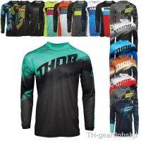 【hot】✑  2023 New THORSOL Jersey Mens Sleeve Mountain Shirt Downhill Racing Enduro Maillot Vtt Homme