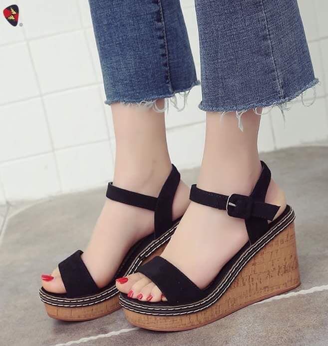 BIGGEST SALE Korean Fashion Wedge Sandals for Women VS Lazada PH