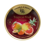 Kẹo Hộp Thiếc Đức Cavendish Harvey Hương Trái Cây Nhiệt Đới Tropical Fruit