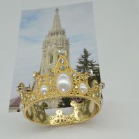 Newborn Girls Boys Photography Gold Crown Props Little Baby Photo Foto Shooting Crown Accessories Infant for bebe Fotogr  by Hs2023