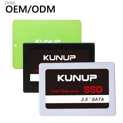 OEM ODM 16GB 32GB 240GB 120GB 480GB 1TB 2.5ฮาร์ดไดรฟ์ดิสก์สถานะของแข็ง2.5 "SSD ภายใน256GB KUNUP Zlsfgh
