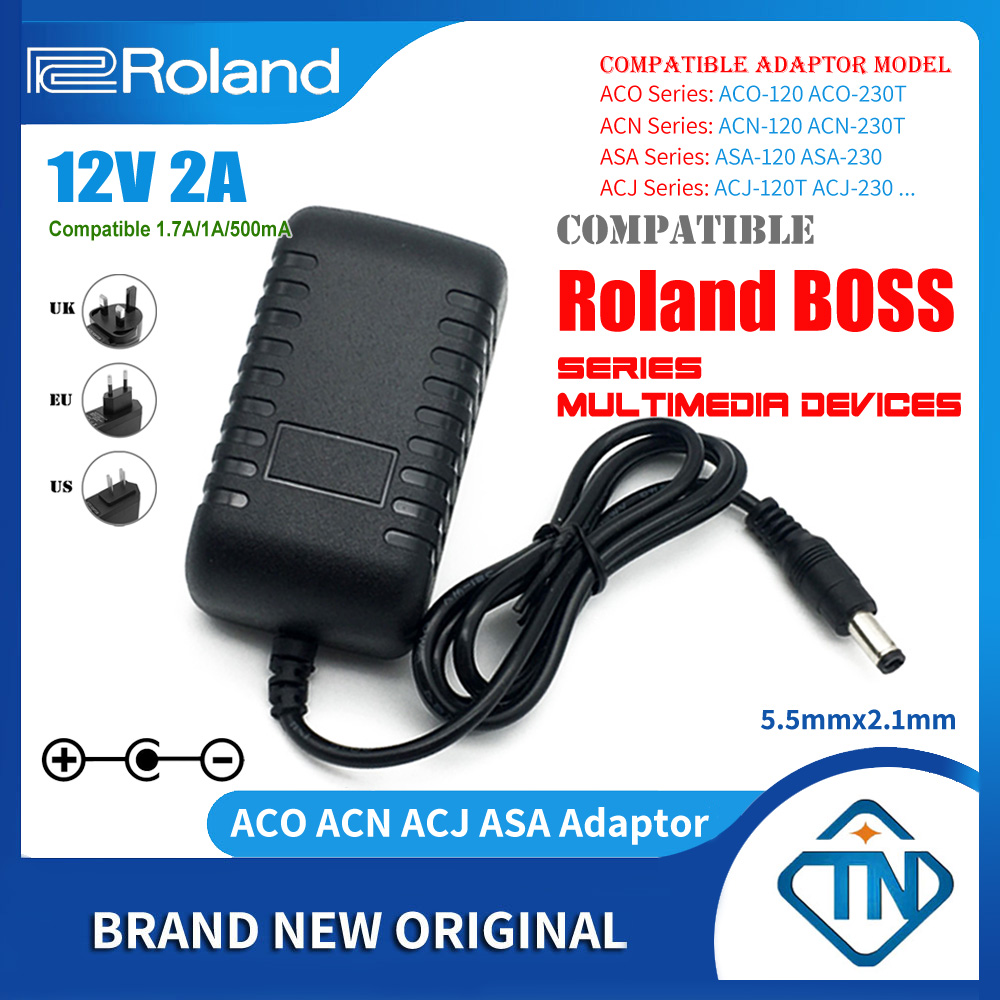 SLLEA 9V 3A AC/DC Adapter Charger for Roland BOSS PSB-1U Fantom Xa Juno G D DC Charger PSU 