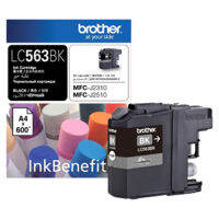 Brother LC563BK หมึกแท้ สีดำ จำนวน 1 ชิ้น