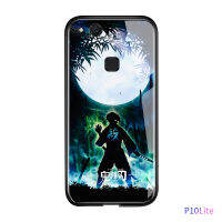 UCUC เคสโทรศัพท์เคสสำหรับ Huawei P10 Lite Nova LitephoneกันกระแทกDemon Slayerอะนิเมะกระจกเทมเปอร์เคสกันกระแทกฝาครอบ