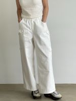 Chi Chi Club Cargo Pants White