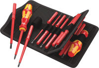 Wera 05059030001 Kraftform Kompakt 60I+Is/62I/65I/67I/17, 17 Pieces Screwdriver Set