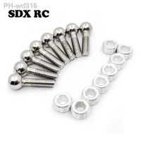 8Pcs HSP 1:10 RC car 02152 M5 Metal Ball-Head Screw or Nut For 1/10 1:10 RC Model Car 94122 94166 94155 94177 94188