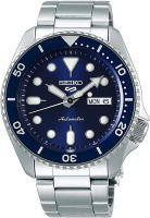 Seiko SRPD51 Seiko 5 Sports Mens Watch Silver-Tone 42.5mm Stainless Steel