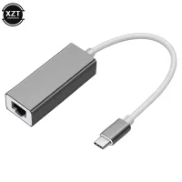 Kartu jaringan adaptor Ethernet USB C kartu jaringan USB tipe-c ke RJ45 10/100Mbps Lan kabel Internet untuk MacBook Windows 7/8/10 Laptop SR9900