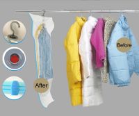 ้็Hanging Vacuum Storage Bag (Size 105 x 70 cm) ถุงสูญญากาศ ถุงใส่สูท ถุงใส่เสื้อกันหนาว พร้มที่แขวน ถุงซีลสูญญากาศ ขนาด 105x70cm ถุงซิลสูญญากาศ ถุงซิปสูญญากาศ ถุงสุญญากาศ ถุงซัลสุญญากาศ ถุงศูนย์ยากาศ ถุงซีลสุญญากาศ ถุงซีนสูญญากาศ ขนาดใหญ่ 1 ใบ T0721