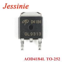 10pcs AOD4184L TO 252 N Channel 40V 50A SMD MOSFET Field Effect Tube TO 252