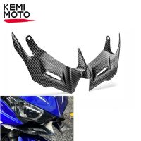 ปลอกป้องกันปีก R3 R25 2014-2018,R25คาร์บอนไฟเบอร์สำหรับยามาฮ่า YZF-R3ปีกนางฟ้าด้านหน้า