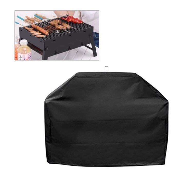 bbq-cover-outdoor-dust-waterproof-heavy-duty-grill-cover-rain-outdoor-barbecue-round-black-bbq-grill-cover