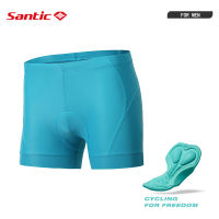 Santic Bicycle Underwear Cycling Shorts Padded Comfortable MTB Mountain Bike Shorts Riding Downhill Unisex With Foam Cushion