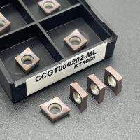 สแตนเลสปรับเปิดใบมีด CCGT060201 CCGT060202 CCGT060204 ML วงกลมด้านนอกรูด้านในศูนย์เครื่องมือเครื่อง