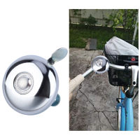 Bike Horn Retro Metal Ring Bike Bicycle Cycling Handlebar Loud Horn Bell Sound Alarm Silve