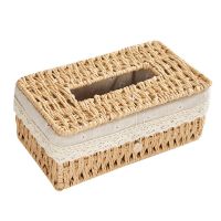 Storage Box Unique Tissue Case Delicate Container Household Napkin Creative Organizing Cotton Linen