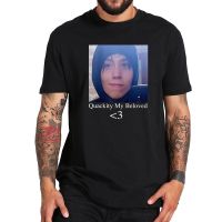 Quackity My Beloved T Shirt 100% Cotton Funny Geek Casual Tops Tee Homme EU Size Breathable Tshirt