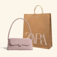 ◎ Zara○ กระเป๋าเป้สะพายหลังยอดนิยมของปีนี้กระเป๋าผู้หญิง2023ใหม่ฤดูใบไม้ผลิและฤดูร้อนกระเป๋าสะพายข้างไฮเอนด์